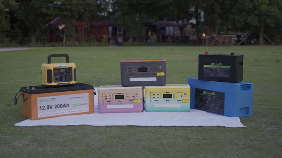 ζωή κύκλων πακέτων 12V 120ah 150ah 1000A UPS 6000 μπαταριών λίθιου rv 400ah 300ah 100ah 200ah