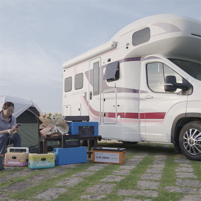 Agm μπαταριών επαναφορτιζόμενη BMS ηλιακή 12.8V 12v 200ah ρυμουλκών rv LiFePO4 βαθιά μπαταρία κύκλων